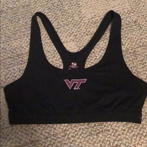 Virginia Tech Hokies sports bra